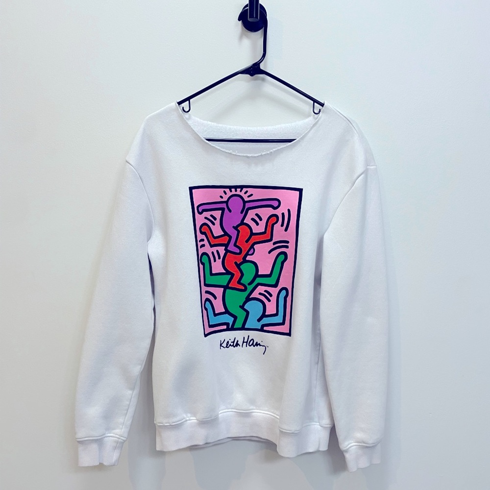 H&M Men's White Sweatshirt